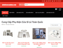 Tablet Screenshot of phukiencuanhua.com